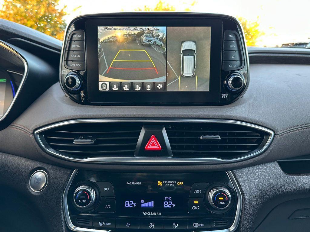 used 2019 Hyundai Santa Fe car, priced at $15,495
