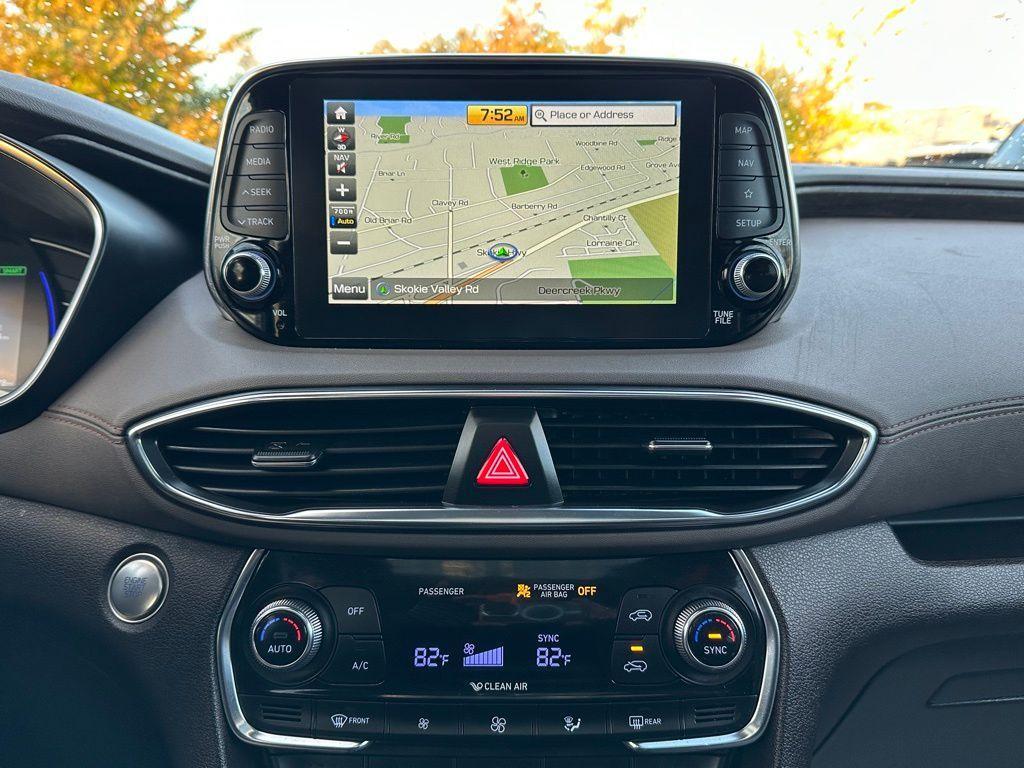 used 2019 Hyundai Santa Fe car, priced at $15,495