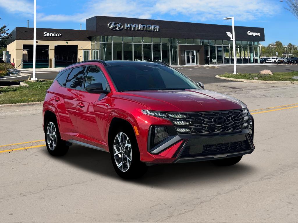 new 2025 Hyundai TUCSON Hybrid car, priced at $37,231
