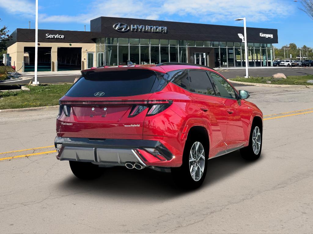 new 2025 Hyundai TUCSON Hybrid car, priced at $37,231