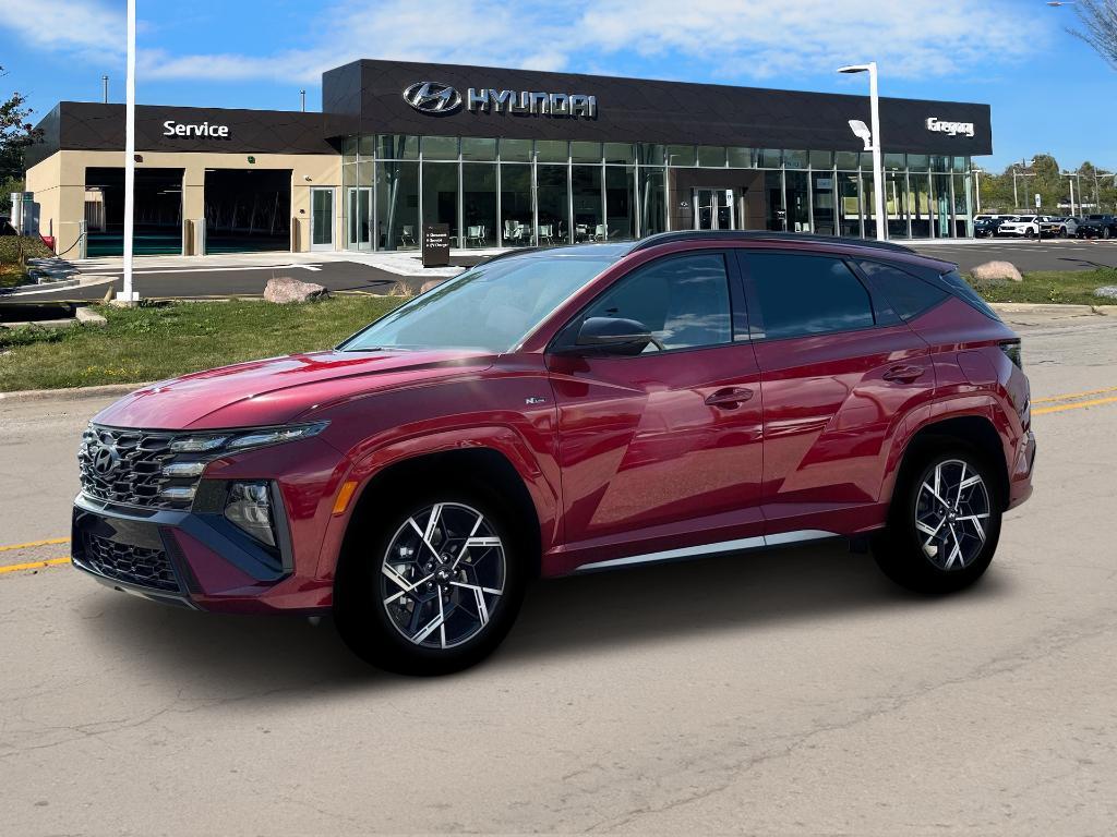 new 2025 Hyundai TUCSON Hybrid car, priced at $37,231