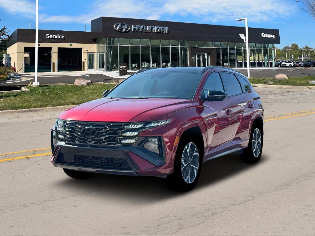 new 2025 Hyundai TUCSON Hybrid car, priced at $37,231