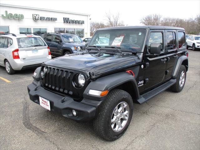 used 2020 Jeep Wrangler Unlimited car, priced at $33,499