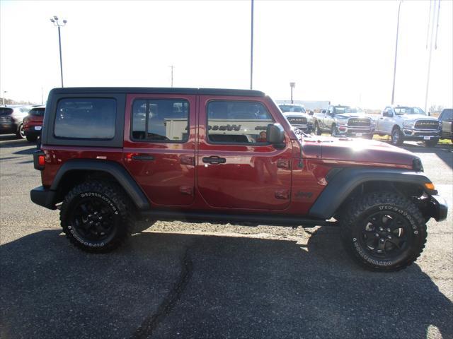 used 2021 Jeep Wrangler Unlimited car, priced at $32,999