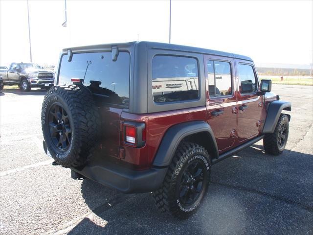 used 2021 Jeep Wrangler Unlimited car, priced at $32,999