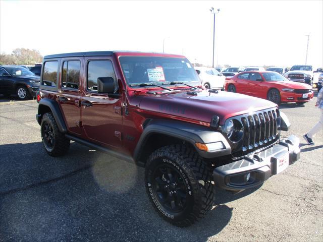 used 2021 Jeep Wrangler Unlimited car, priced at $32,999