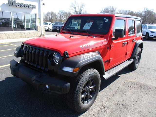 used 2021 Jeep Wrangler Unlimited car, priced at $34,499
