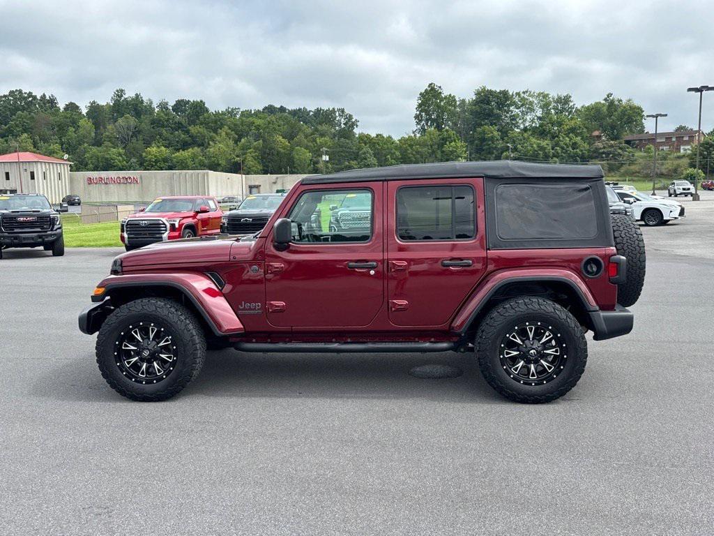 used 2021 Jeep Wrangler Unlimited car, priced at $28,919