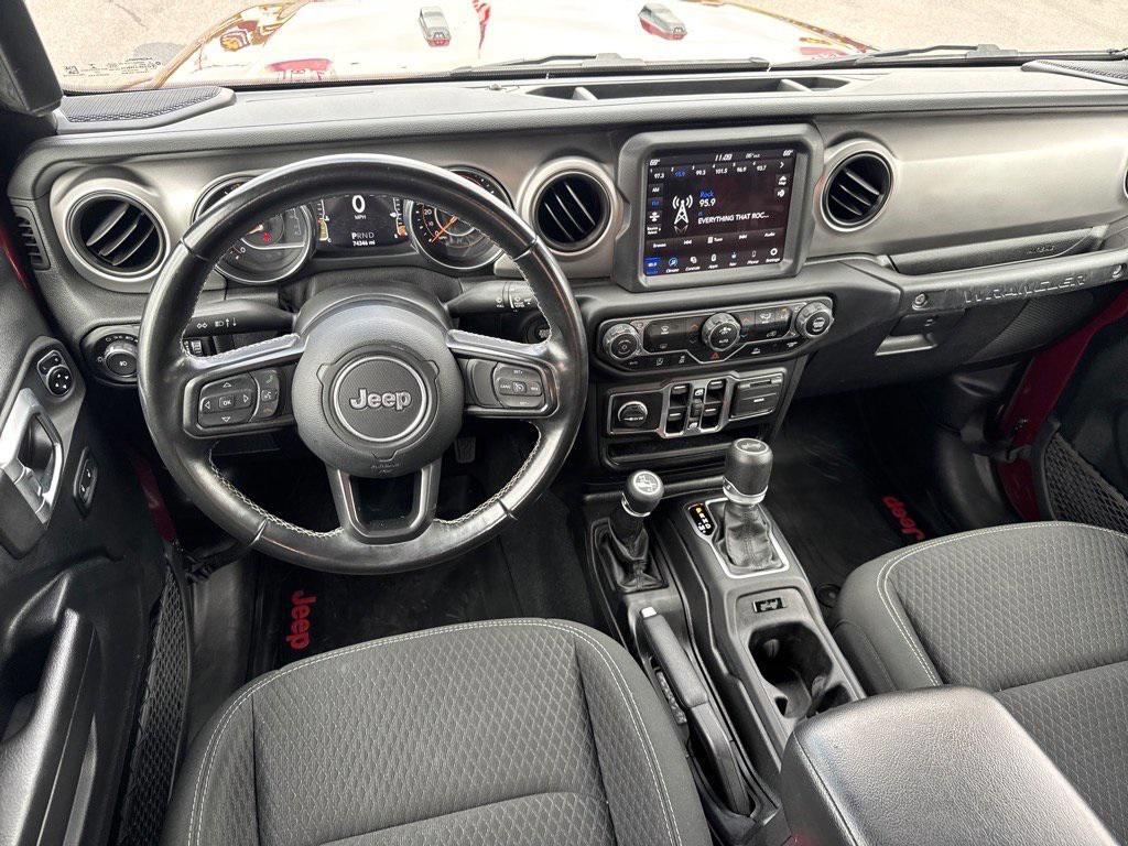 used 2021 Jeep Wrangler Unlimited car, priced at $28,919