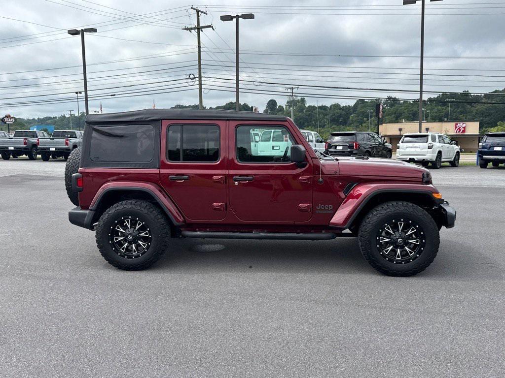 used 2021 Jeep Wrangler Unlimited car, priced at $28,919