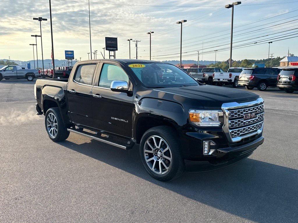 used 2021 GMC Canyon car, priced at $33,891
