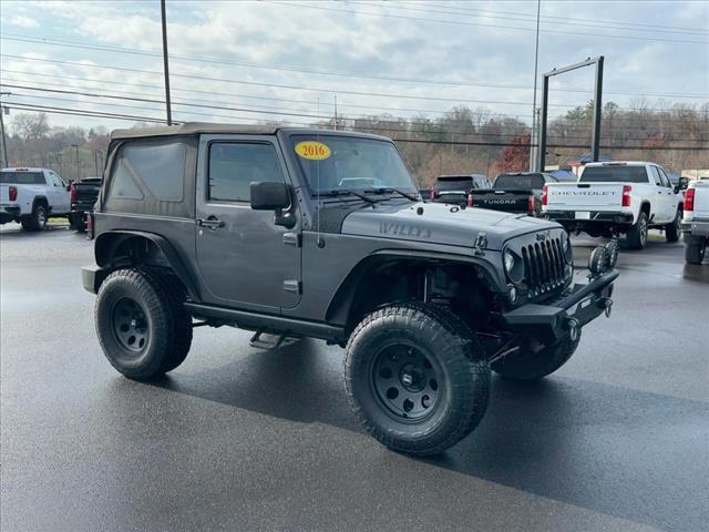 used 2016 Jeep Wrangler car, priced at $18,550