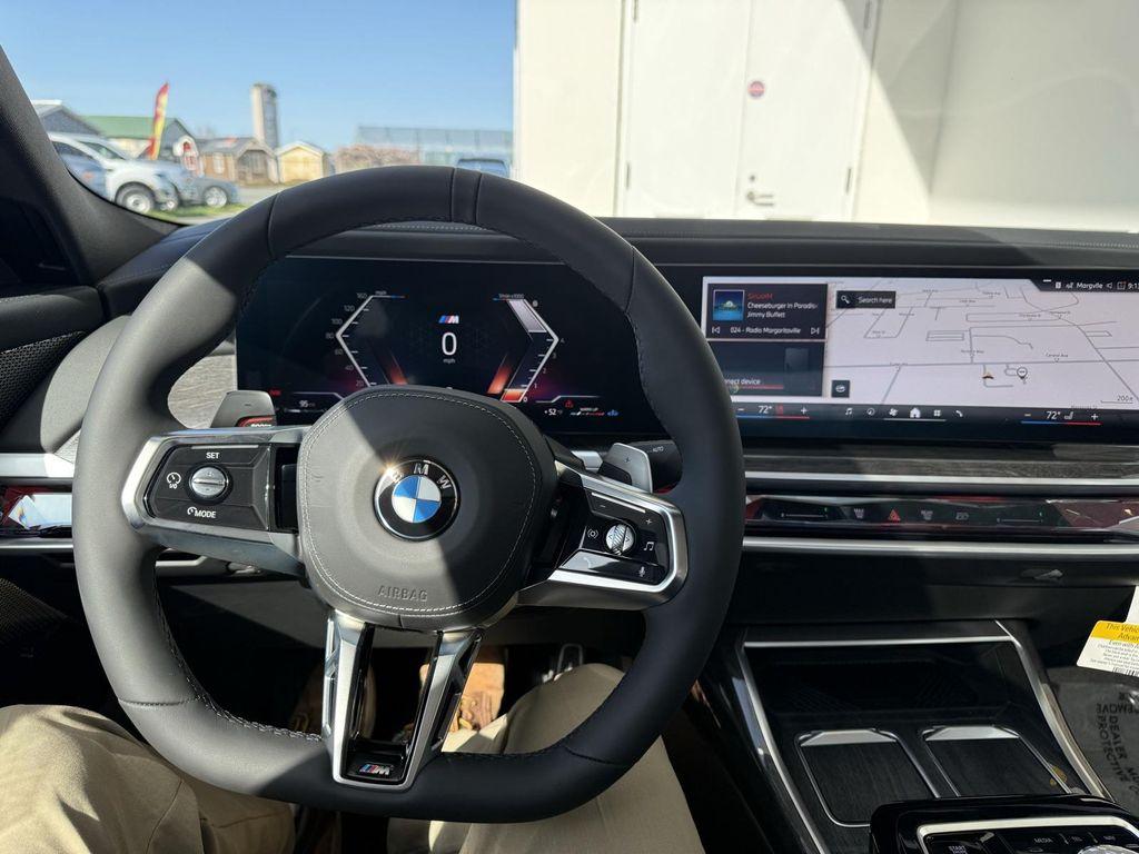 new 2025 BMW 760 car, priced at $128,525