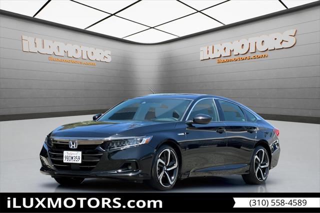 used 2022 Honda Accord Hybrid car, priced at $25,988