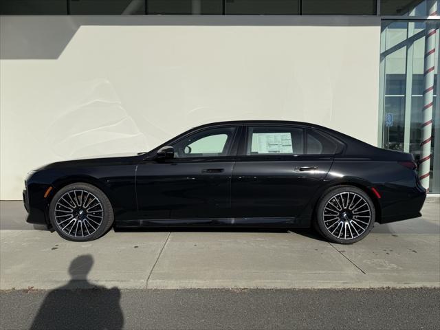 new 2025 BMW 740 car, priced at $108,370