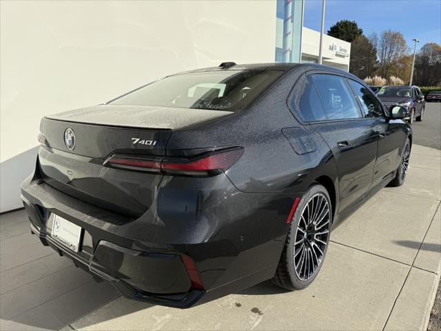 new 2025 BMW 740 car, priced at $108,370