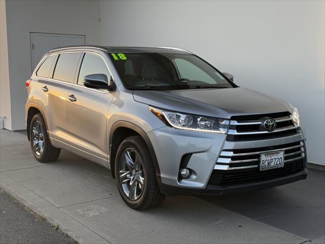 used 2018 Toyota Highlander car, priced at $32,988