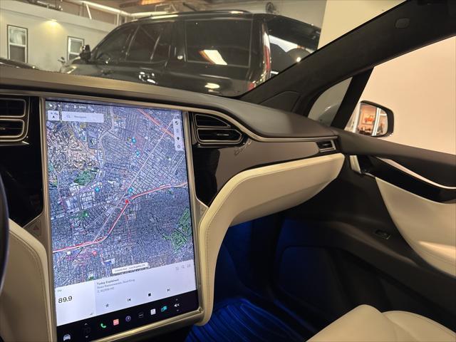 used 2017 Tesla Model X car, priced at $29,222