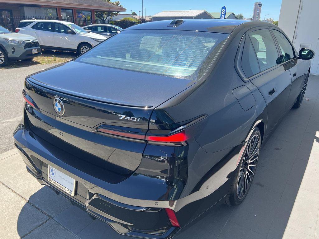 new 2025 BMW 740 car, priced at $102,525