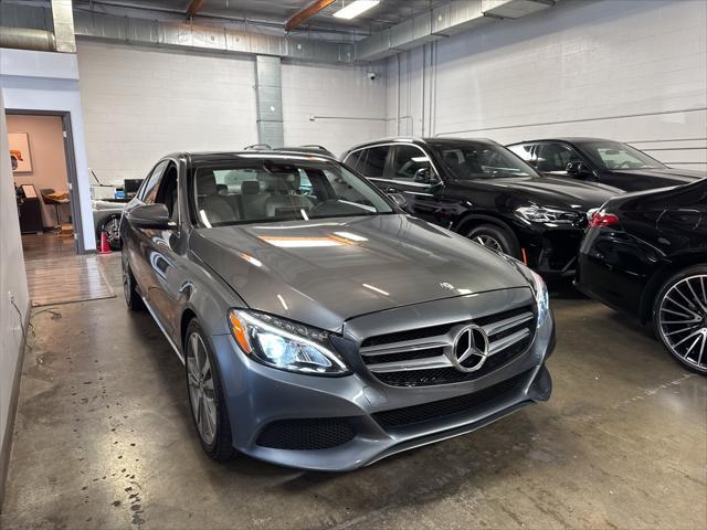 used 2017 Mercedes-Benz C-Class car, priced at $12,588