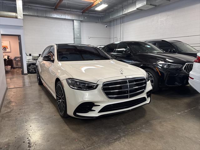 used 2021 Mercedes-Benz S-Class car, priced at $73,888