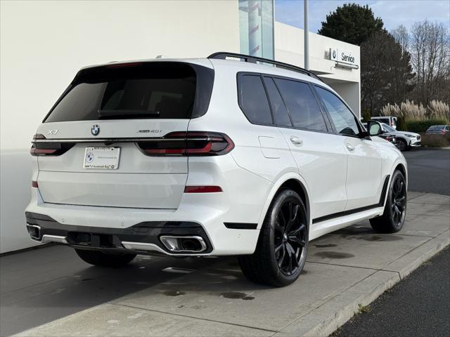 new 2025 BMW X7 car, priced at $98,385