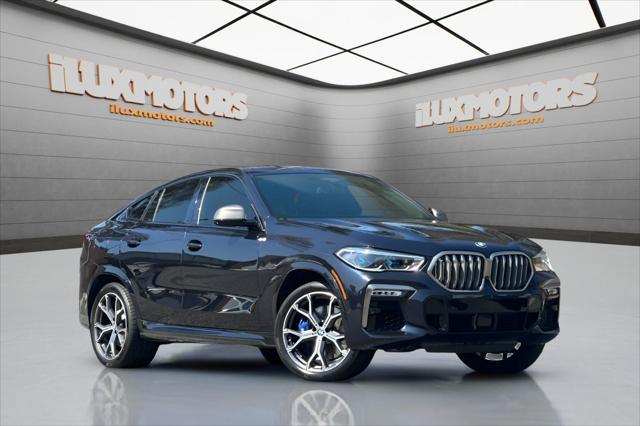 used 2021 BMW X6 car, priced at $54,988