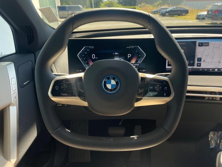 new 2024 BMW iX car, priced at $92,395