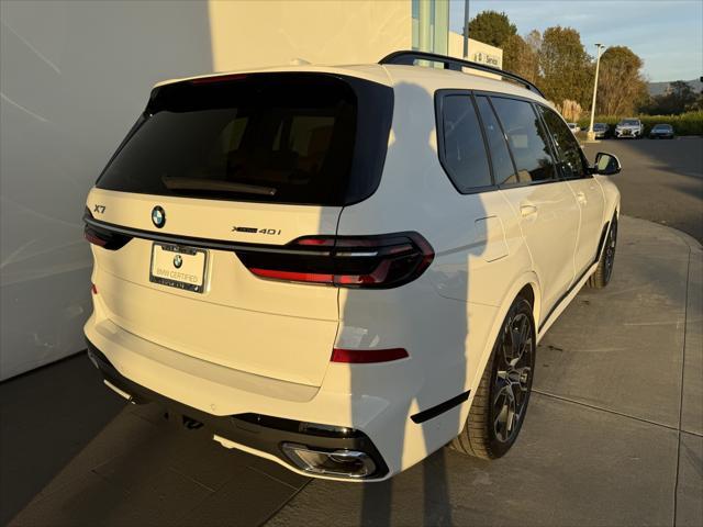 new 2025 BMW X7 car, priced at $98,385