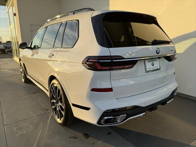 new 2025 BMW X7 car, priced at $98,385