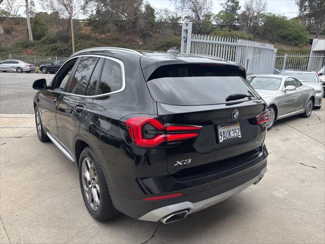used 2022 BMW X3 car, priced at $33,888