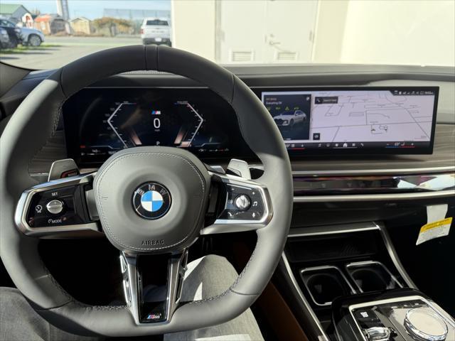 new 2025 BMW 740 car, priced at $108,370