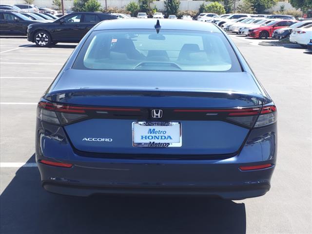 new 2024 Honda Accord car, priced at $29,505