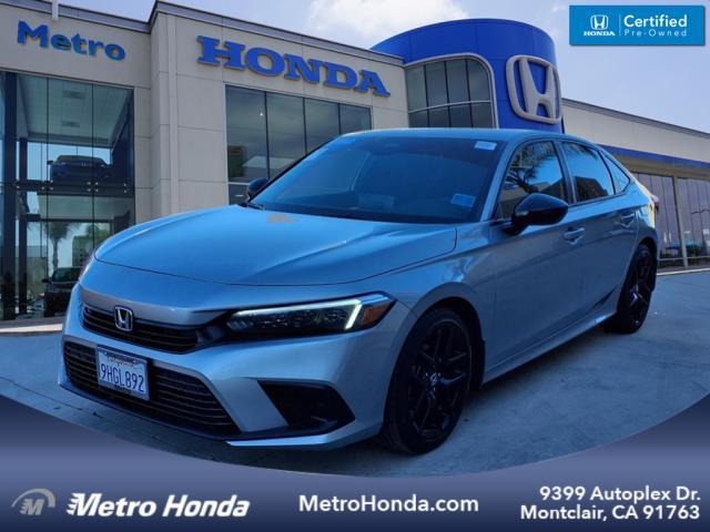 used 2022 Honda Civic car, priced at $24,821