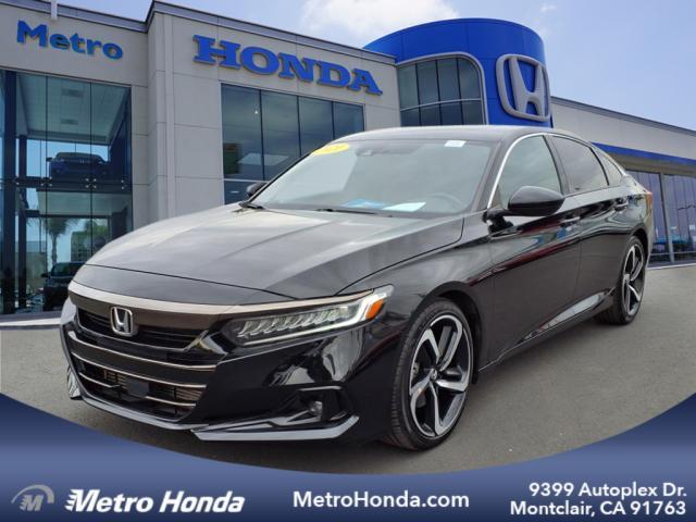 used 2021 Honda Accord car, priced at $23,832