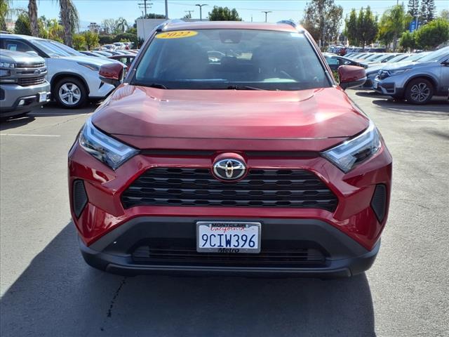 used 2022 Toyota RAV4 car, priced at $28,451