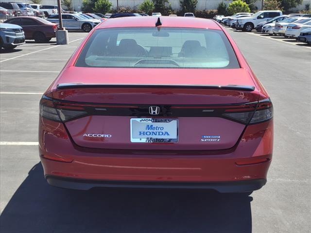 new 2024 Honda Accord Hybrid car, priced at $32,945