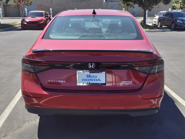 new 2024 Honda Accord Hybrid car, priced at $34,445