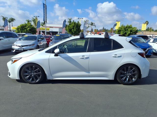 used 2023 Toyota Corolla Hatchback car, priced at $23,931