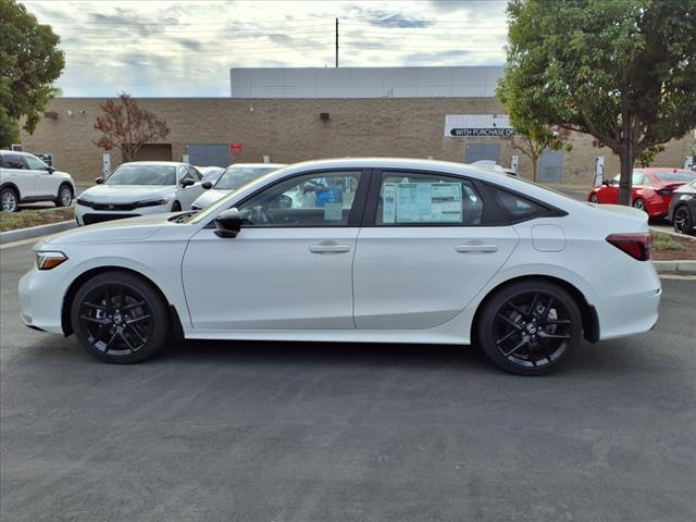 new 2025 Honda Civic Hybrid car, priced at $33,300