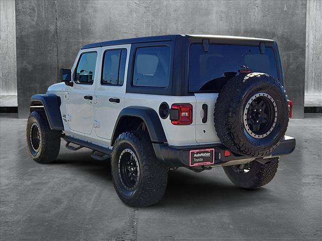 used 2020 Jeep Wrangler Unlimited car, priced at $26,788