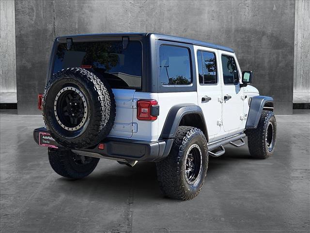 used 2020 Jeep Wrangler Unlimited car, priced at $26,788