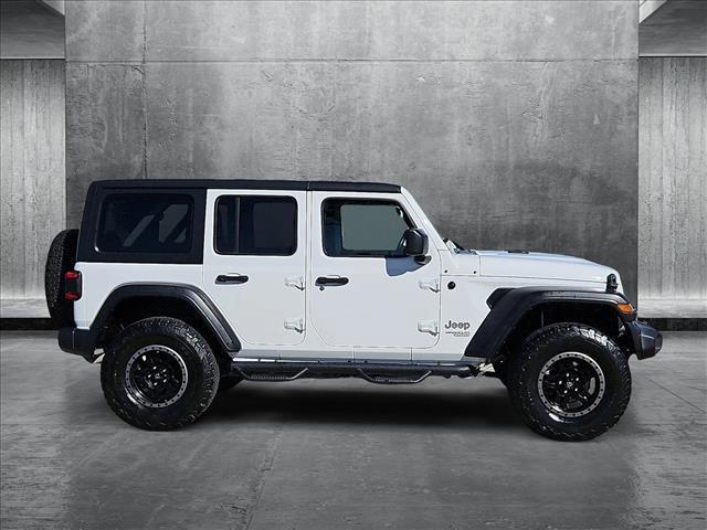 used 2020 Jeep Wrangler Unlimited car, priced at $26,788