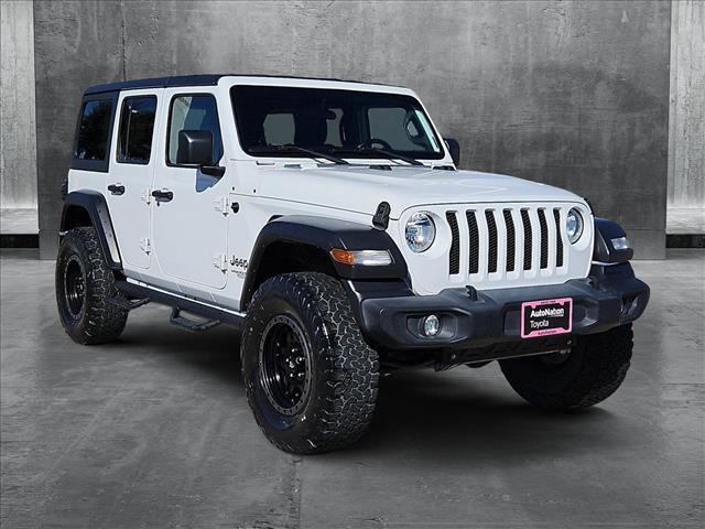 used 2020 Jeep Wrangler Unlimited car, priced at $26,788