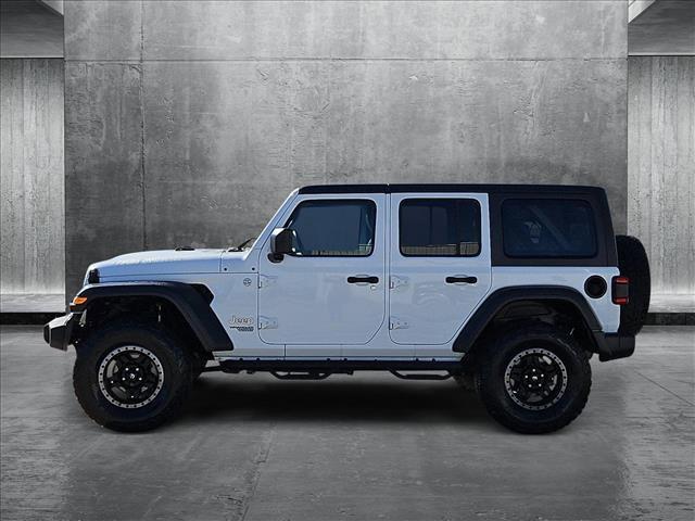 used 2020 Jeep Wrangler Unlimited car, priced at $26,788