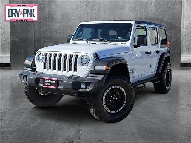 used 2020 Jeep Wrangler Unlimited car, priced at $26,788