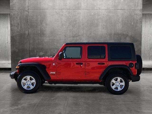 used 2019 Jeep Wrangler Unlimited car, priced at $24,991