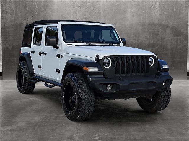 used 2019 Jeep Wrangler Unlimited car, priced at $25,991