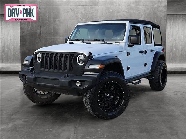 used 2019 Jeep Wrangler Unlimited car, priced at $25,991