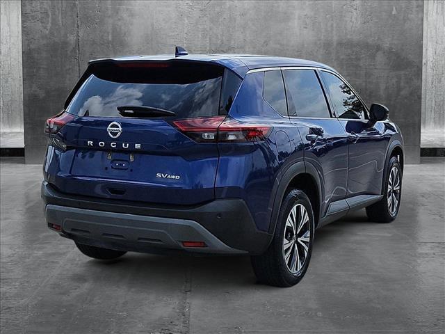 used 2021 Nissan Rogue car, priced at $20,262